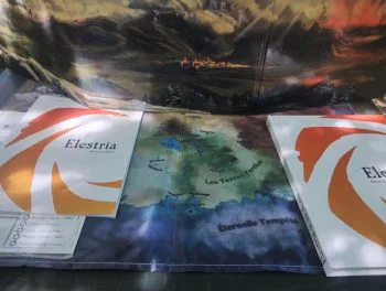 Pack de base d'Élestria avec carte en tissu