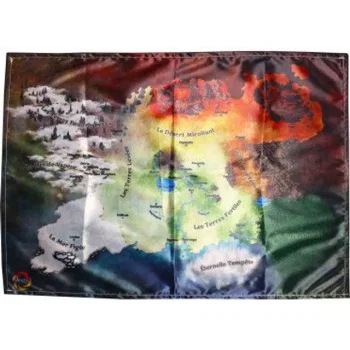 Carte en tissu d'Élestria